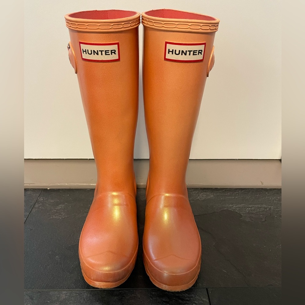 Hunter Boots. Kids. Size 1B/2G